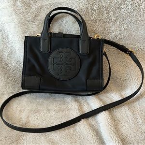 New Authentic Tory Burch Nylon Crossbody